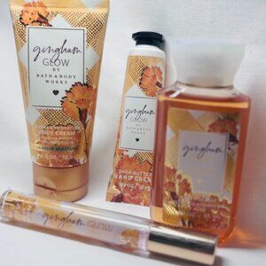 Gingham Glow Body set by Bath and Body Works